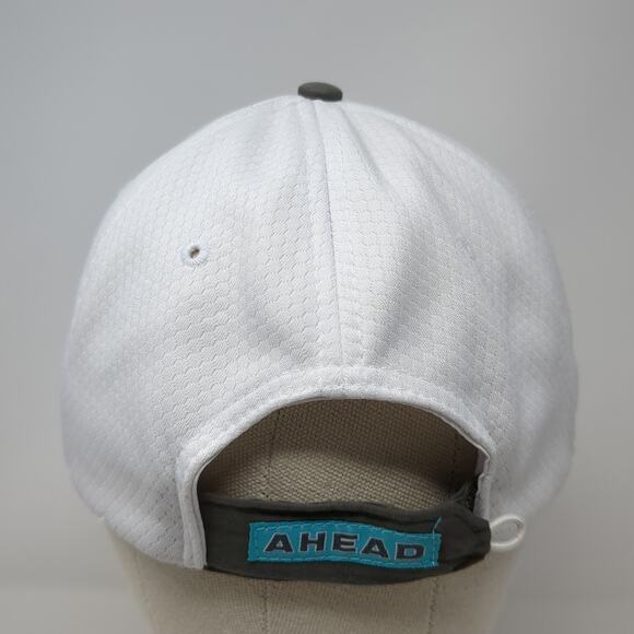 TPC Golf Scottsdale Strapback Baseball Cap Gray One Size Mid Fit Ahead Headgear - Picture 6 of 9